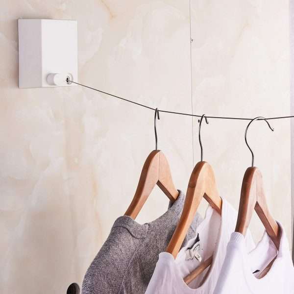 Wall Mounted Laundry Drying Line/Indoor Clothes Line